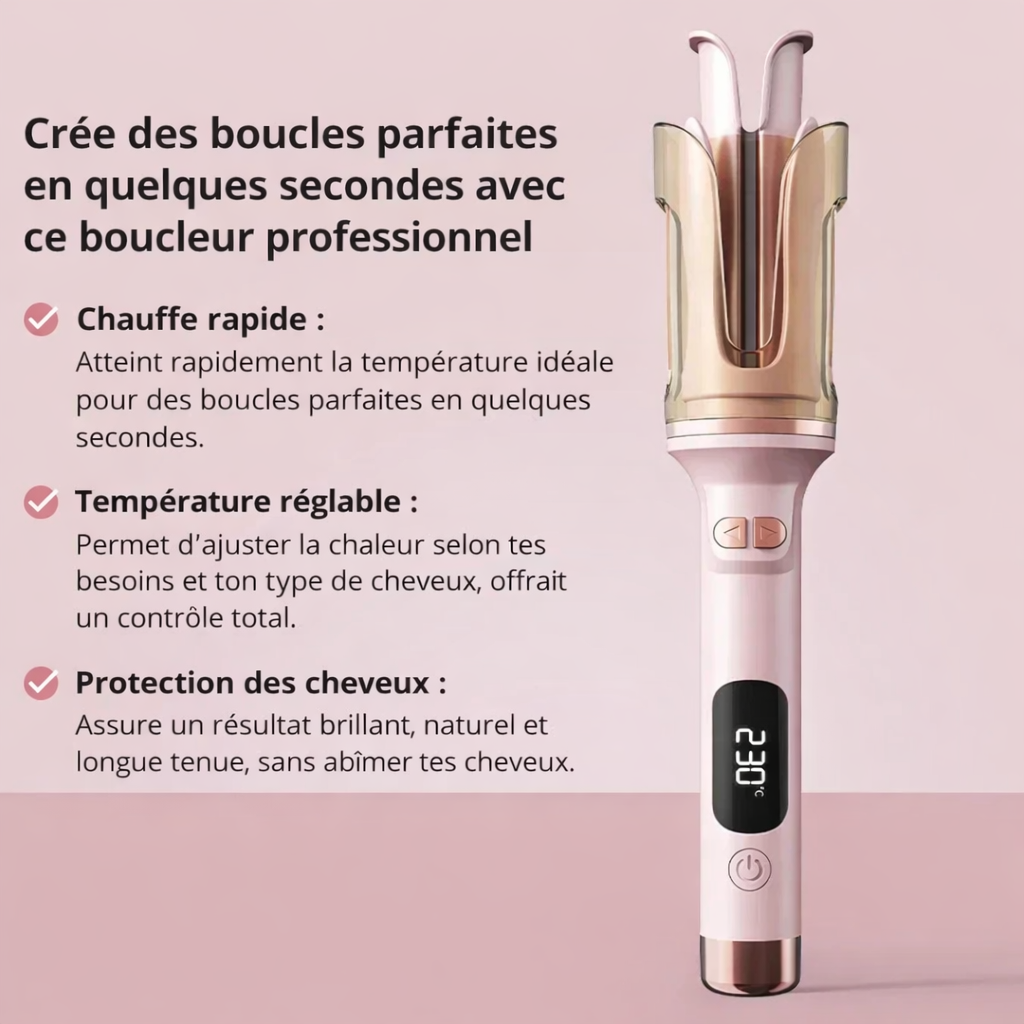 Boucleur à cheveux automatique
