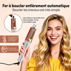 Boucleur Rotatif Automatique Céramique – Ions Négatifs & Grandes Boucles