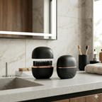 Brosse lissante électrique chauffante portable, mini lisseur à 3 températures, peigne chauffant anti-brûlure pour hommes et femmes